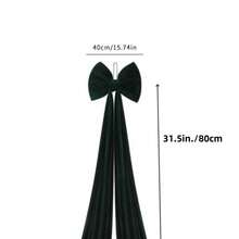 超大号酒红色丝绒蝴蝶结 - 节日丝带礼品蝴蝶结，节日、情人节装饰，超大丝绒蝴蝶结巨型墙饰，适用于房间背景、婚礼、单身派对、婴儿派对、新娘派对