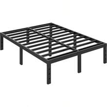 Bed Frame Heavy Duty Metal Full Platform Bed Frame With Under Bed Storage No Box Spring Needed Easy Assembly Noise Free Non Slip 14 Inch Full
