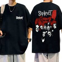 Rock T-Shirt Skulls Singers Band  Unisex Male Female 100% Cotton Top Premium Streetwear New Release Immediate Shipping Various Colors!! Plus Size - 歌手 - 查看 2