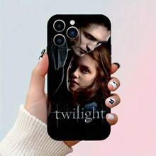 Serie Twilight: Al elegir una funda para iPhone, este diseño de dibujos animados en TPU negro es a prueba de golpes, protege la lente de la cámara y es duradero y confiable, adecuado para iPhone 11/12/13/14/15/16 Pro Max. - Colores mixtos - Ver 2