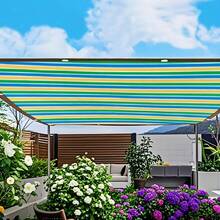 1 件大尺寸透明防水遮阳篷户外花园雨罩，透明乙烯基防水布，露台透明防水布用于覆盖鸡舍门廊天篷植物露营，防水防风。