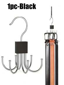 3/2/1pc Belt Organizer For Closet 360° Rotatable, Belt Hanger, 4/5/6pcs Space-Saving & Multi-Functional Closet Organizer For Belts, Bras, Ties, Scarves, Tank Tops & Wallets – Ultimate Accessory Storage Solution