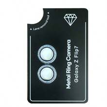 1 Protector pentru lentilă cameră compatibil cu Galaxy Z Fold7/Galaxy Z Flip7, anti-zgârieturi, înaltă definiție, sticlă securizată ultra-subțire 9H, ramă din aluminiu, cu localizator de instalare, instalare ușoară, lentilă metalică, pernă de protecție pentru lentila camerei, negru strălucitor, argintiu strălucitor, multicolor strălucitor, roz strălucitor, compatibil cu Galaxy Z Fold6/Galaxy Z Flip 6/Galaxy Z Fold 5, aplicabil pentru utilizare zilnică, birou, husă pentru cameră telefonică de acasă, impermeabilă, rezistentă la șocuri, anti-cădere, rezistentă la zgârieturi.