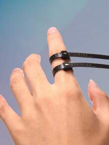 1pc White Ring Sizer Tool - Soft Adjustable Jewelry Measuring Tape For Accurate Ring Size Measurement At Home (Perfect For Engagement Rings & Wedding Bands),Cheap,Valentine's Day,Cheap Items,Travel,Travel Essential,Room Decor,Valentine's Gift,Cheap Stuff,Room,1 Dollar Items,Vacation Essentials,Gifts For Women,Bedroom,Valentine,99 Cent - White - View 4