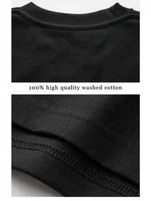 Sous Chef Jacket Funny Faux Costume Idea For Cooks T-Shirt, Men'S 100% Cotton T-Shirt In Black Loose-Fitting, Round-Neck Print, Size S-XXXL, Suitable For Spring, Summer, Autumn And Outdoors - 黑色 - 查看 5