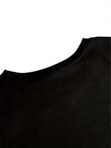 New Women's Sweatshirt Christian Long Sleeve T-Shirt For Women - Nativity Scene With Jesus, Letters "True Story" - Ecclesiastical Events, Christmas, Daily Spiritual Clothing - Casual Round Neck Machine Washable Top - Religious And Believer Gift In Women's Fashion Loose And Comfortable - màu đen - Xem 3