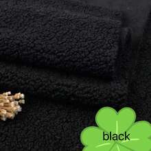 1pc 100% Polyester Teddy Fleece Fabric, Soft Plush Fabric For Sofa, Cushion, Jacket, Autumn/Winter Warm Clothing, DIY Craft Decoration - Multicolor - View 22