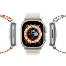 1 pieza Correa deportiva de nailon compatible con las correas de para mujeres y hombres con correas de de 38/40/41/42/44/45/46/49 mm. Adecuado para Apple Watch Ultra/SE/S11/S10/9/8/7/6/5/4/3/2/1. Correa deportiva trenzada elástica y resistente, muy adecuada para la muñeca. Solo la correa, sin incluir el reloj ni la caja.