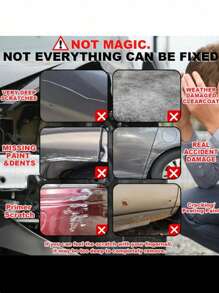 升级版汽车划痕修复蜡套装，划痕去除膏，抛光打蜡，去除划痕，划痕和漩涡去除剂 - 汽车配件，汽车漆面划痕去除剂，洗车和保养 - 彩色 - 查看 8