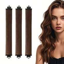 3件套免加热卷发器，带钩，橡胶卷发工具，慵懒睡眠波浪卷发器套装，简约欧美风格，弹性卷发棒，适合普通发质，美容护理，卷发器，卷发梳，卷发器，卷发产品，卷发器，卷发卷发器，卷发工具，卷发器，卷发器，理发师 - 彩色 - 查看 14