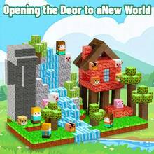 60/120/160pcs Magnetic Building Blocks, STEM Magnetic Tiles Sensory Toys, Suitable For Boys & Girls 3+ Years Old, Montessori DIY Puzzle Cube Construction Toys, Creative Stacking Toys, Ideal Birthday Or Holiday Gift (Some Colors Random) - Multicolor - View 2