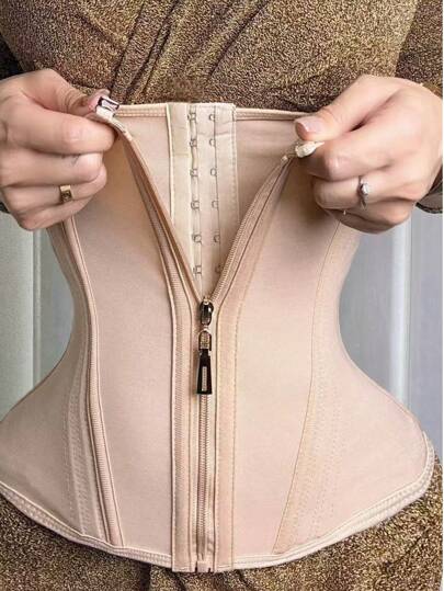 1 st damer fitnessträning dansyoga shapewear, sport midjetränare, midjebandage, kompressionssport-bh, trendig bantningsmidjetränare med mesh