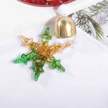 3D Christmas Tree Candle Silicone Mold, DIY Christmas Candle, New Origami Folding Fan Shaped Silicone Candle Mold, Vintage French Style Candle Mold For Home Decor, Bedroom Aromatherapy, Christmas & Wedding Candle Mold 1PC Christmas Christmas Decorations Christmas Pajamas Christmas Gifts Christmas Decor - Multicolor - View 11