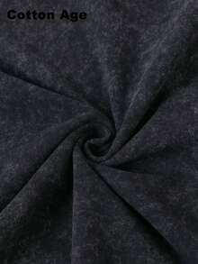 Vintage Men's Tank Top - AllSaints Print Design - Casual Fall/Winter Layering Tee - Perfect Gift For Halloween/Christmas - Cotton Age Brand - Black - View 4