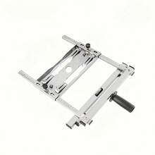 1 buc. Ghidaj de margine pentru ferăstrău circular de precizie pentru prelucrarea lemnului - Șină de ghidare metalică reglabilă cu mecanism de prindere, cadru metalic robust pentru proiecte profesionale și DIY, tăieturi drepte și curate pe panouri de lemn, design, mecanism fiabil, unealtă de atelier, structură robustă, unealtă rezistentă, îmbunătățiri locuinței - Multicolor - Vizualizare 9