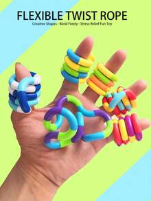 扭动和弯曲减压玩具 - 可变形的扭绳，缓解焦虑的烦躁玩具 - 扭扭繩 - 查看 2