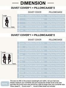 3pcs Floral Pattern Duvet Cover Set, Made Of Super Soft & Breathable Premium Microfiber Fabric, Suitable For All Seasons, Machine Washable, Non-Fading, Non-Pilling, Anti-Shrink, Anti-Wrinkle, Fashionable Bohemian/Farmhouse/Modern Minimalist Bedroom Decor, Easy Care, Fits Twin/Full/Queen/King Size Beds, Ideal For Home, Dorm, Apartment, Hotel, Vacation Rental, And Gift-Giving. - Multicolor - View 3