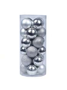 24pcs/Set Christmas Tree Hanging Balls - Vibrant, Break-Resistant Ornaments For Holiday Wedding Party Decoration, Easy To Hang, Festive, Christmas Tree Ornament Decor, 2025 Christmas Decorations, Festivals Decor, Room Decor, Home Decor, Offices Decor, Theme Party Decor, Christmas Decor, Christmas Balls Winter Christmas Decorations Home Christmas Gifts Christmas Decor - Multicolor - View 21
