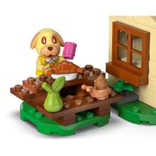 LEGO Animal Crossing Goldie's Cozy House Building Toy - Pretend Play Set For Girls & Boys, Ages 6+ Dog Minifigure - Building Blocks Toy For Kids - Gift Idea For Birthdays & Video Game Fans - 77058