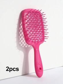 1支/2支装发梳，干湿两用透气梳，轻松梳理卷发，去除缠结，轻巧便携，适合所有发质，返校季、旅行度假必备，女士发饰，发梳，解结梳，梳子，后梳，发梳，边缘梳，解结梳，美发工具，美发用品，护发，卷发梳，理发师，美发设备，发型，美发，发梳，后梳，造型梳，卷发梳，边缘梳，发梳，梳发，发梳套装，梳发，卷发梳，解结梳，女士发梳，头发，旅行，美发产品，美发工具，美发用品，理发师，理发师配件，理发店，美发设备