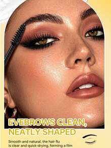 Eyebrow Styling Gel - Clear Eyebrow Fixing Gel, Waterproof Sweat-Resistant Eyebrow Repair Liquid, Suitable For Salons And Home Eyebrow Styling, Includes Brush - Transparent - View 7