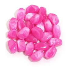 Gói 20 hạt mây hai màu Acrylic 21x12mm, vòng tay sang trọng tối giản, phụ kiện làm đồ trang sức tự làm - Hạt mây - Xem 19