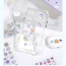 3D Cute Stickers Cartoon - Hot Dog Sushi Bubble Stickers Kawaii Mini Fluffy 3D Reusable Fluffy Scrapbook Planning Diary Notebook Computer Mobile Phone Case Decoration (Solid Products)