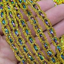 Christmas Gift Wrapping Ribbon, Floral Decor Gift Packaging Ribbon