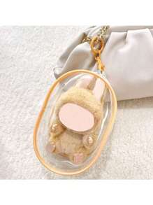 15cm Plush Toy Protective Case With Canvas, For LBB A Second-Generation Sitting And Crossbody Bag, PVC Transparent Crossbody Bag, And A Dust-Proof Storage Bag - Multicolor - View 23