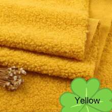 1pc 100% Polyester Teddy Fleece Fabric, Soft Plush Fabric For Sofa, Cushion, Jacket, Autumn/Winter Warm Clothing, DIY Craft Decoration - Multicolor - View 33
