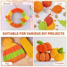 1pc 5-Ply Milk Yarn, Crochet Knitting Thread, Suitable For DIY Weaving Bags, Scarves, Hats, Sweaters, Dolls, 50g/Pc