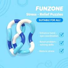 7PCS Quiet Twisty Fidget Toys Squeeze Twist And Spin Multicolored Sensory Toys For And Adults Stress Relief Toys And Educational Tools For Classroom Alternative Gifts - 7 chiếc - Xem 3