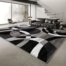 850g Heavy Modern Bohemian Floral Pattern Thickened Rug - Machine Washable For Living Room, Bedroom, Suitable For Indoor And Outdoor Use - Large Size Up To 2.16 Square Meters, Bedroom Carpet |   Modern Style Decoration |   Soft Texture - 彩色 - 查看 2