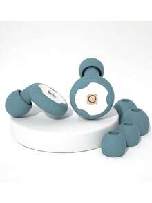 Tapones para los oídos a prueba de ruido de 34 dB, disponibles en 6 colores, 3 tamaños de puntas de repuesto, adecuados para diferentes conductos auditivos, para viajes, trabajo, estudio, sueño, bloqueo de ruido