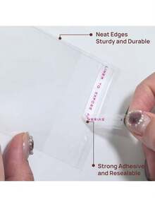 巧克力棒包装纸、糖果棒包装纸、100 件自粘蜡熔袋包装，含 100 张贴纸