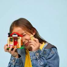 LEGO Animal Crossing Goldie's Cozy House Building Toy - Pretend Play Set For Girls & Boys, Ages 6+ Dog Minifigure - Building Blocks Toy For Kids - Gift Idea For Birthdays & Video Game Fans - 77058