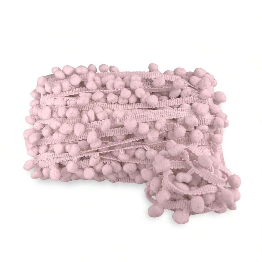 10 Meters Grelot Pom Pom Polyester Ribbon Ball 30mm Crafts - 135 - 查看 1