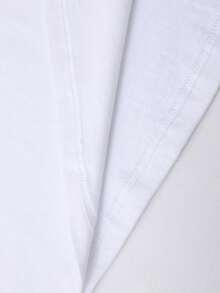 180g Pure Cotton Men's Short Sleeve T-Shirts - 白色25 - 查看 2