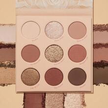 Colourpop Going Coconuts Eyeshadow Palette - Cool-Toned Neutral Eyeshadow Palette With Ultra-Velvety And Silky Finishes - High-Pigment Eye Makeup With A Long-Wearing Formula (0.3 Oz) - Tâm trạng khỏa thân - Xem 2