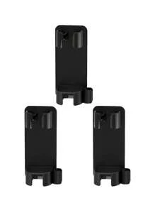 1/2 件美容工具收纳架，壁挂式美发工具收纳架，卷发器收纳架，浴室插头壁挂架，塑料吹风机支架直发器梳子支架，浴室配件卧室配件