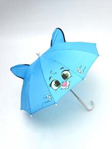 1 Stück süßer Cartoon Regenschirm, faltbarer Regenschirm, Tanzrequisiten Regenschirm, geeignet für Strand, Camping, Outdoor Sonnenschutz, leicht zu tragen