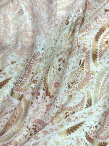 1 chiếc khăn quàng cổ in họa tiết đơn giản, khăn choàng tua rua nhẹ và thoáng khí, thiết kế thanh lịch và thời trang dành cho nữ, khăn quàng cổ lụa đa năng cho mùa xuân/hè, khăn choàng chống nắng ngoài trời đi biển, khăn trùm đầu cho trang phục - Màu Hồng baby - Xem 9