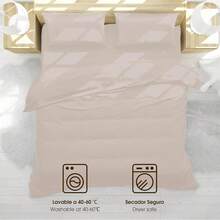 Sheet Sets With Pillowcases - Beige - View 4