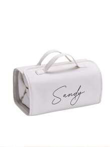 (Customized Text) Toilet And Makeup Large Capacity Portable Makeup Bag Travel Waterproof Four In One Detachable Packaging Storage Bag - Multicolor - View 3