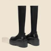 Women Equestrian Boots - Black - View 5