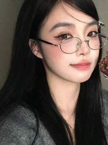 1 件女士复古优雅高感变色眼镜 - 變灰 - 查看 2