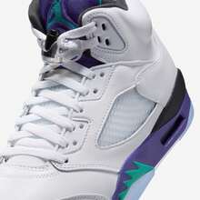 (Men's) Air Jordan 5 Retro 'Grape' (2025) HQ7978-100 - trắng - Xem 6