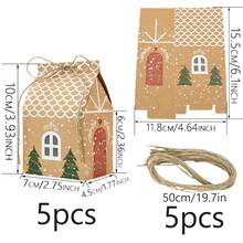 20 件圣诞派对礼品盒、迷你圣诞礼品袋、糖果饼干牛皮纸包装纸袋、派对礼品用品、圣诞袜、糖果饼干盒、圣诞装饰、圣诞睡衣、圣诞礼物、圣诞装饰