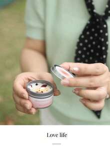 6 Gift Boxes Containing Large Bean Wax Dried Flower Scented Candles, Wedding Souvenirs, Birthday Gifts, Fragrant Floral Scented Candles