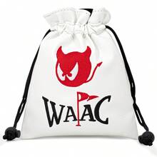 高尔夫球具收纳袋，高尔夫球座收纳袋，带抽绳封口，高尔夫球手提包，便携式球袋